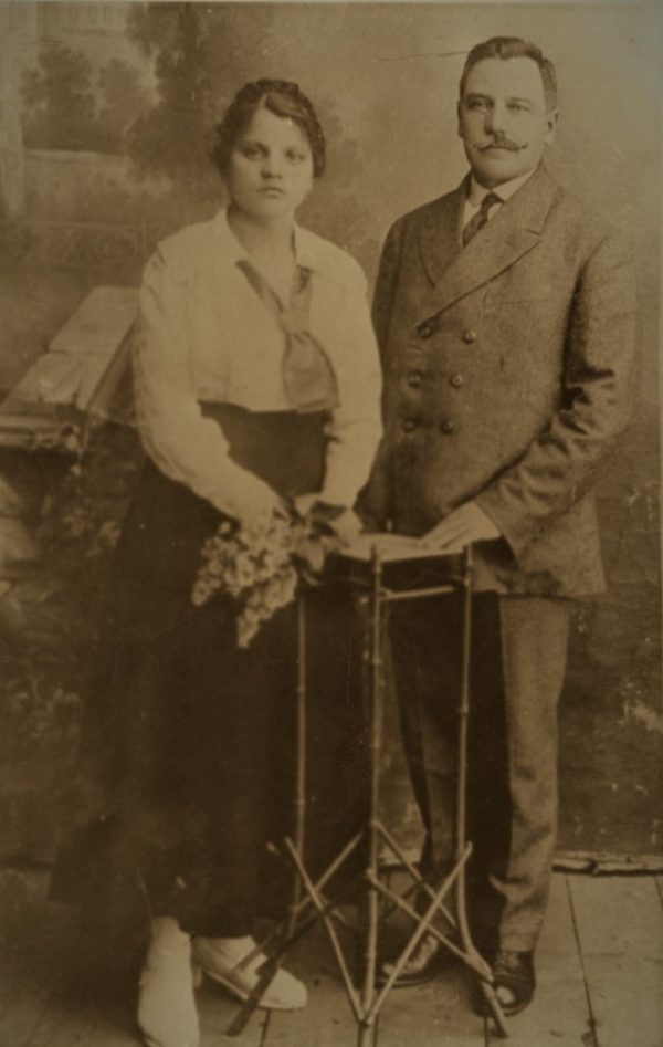 Povilas Garmus su žmona Marija