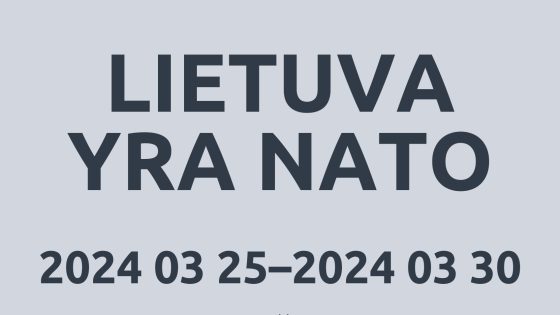 Lietuva yra NATO