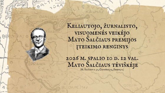 Keliautojo, žurnalisto, visuomenės veikėjo Mato Šalčiaus premijos įteikimo renginys